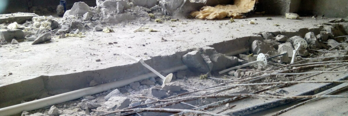 Демонтаж стяжки пола - Beton Master